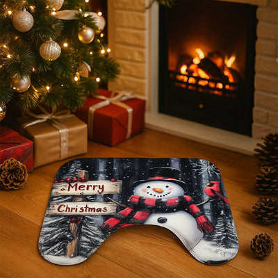 3 in 1 Christmas-Themed Bathroom Mat -