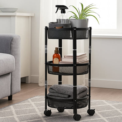 3-Layer Plastic Storage Drawer Cabinet